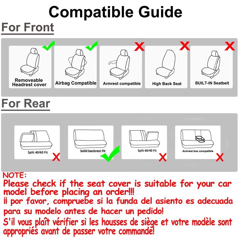 PLUS Universal Car Seat Covers